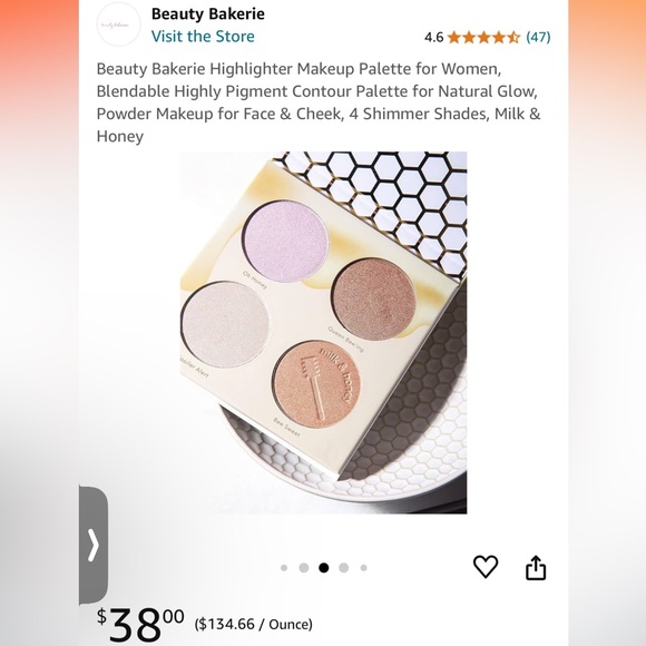 Milk & Honey Highlighter Palette - Picture 5 of 5